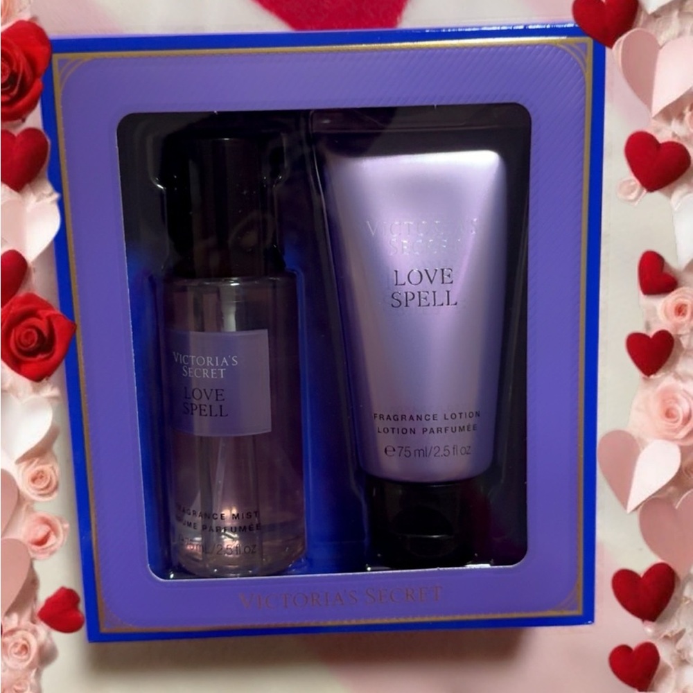 Victoria's Secret Love Spell Set - Lavender and Blue